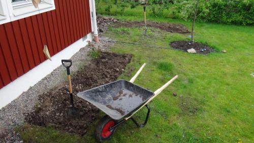 Gräver rabatter